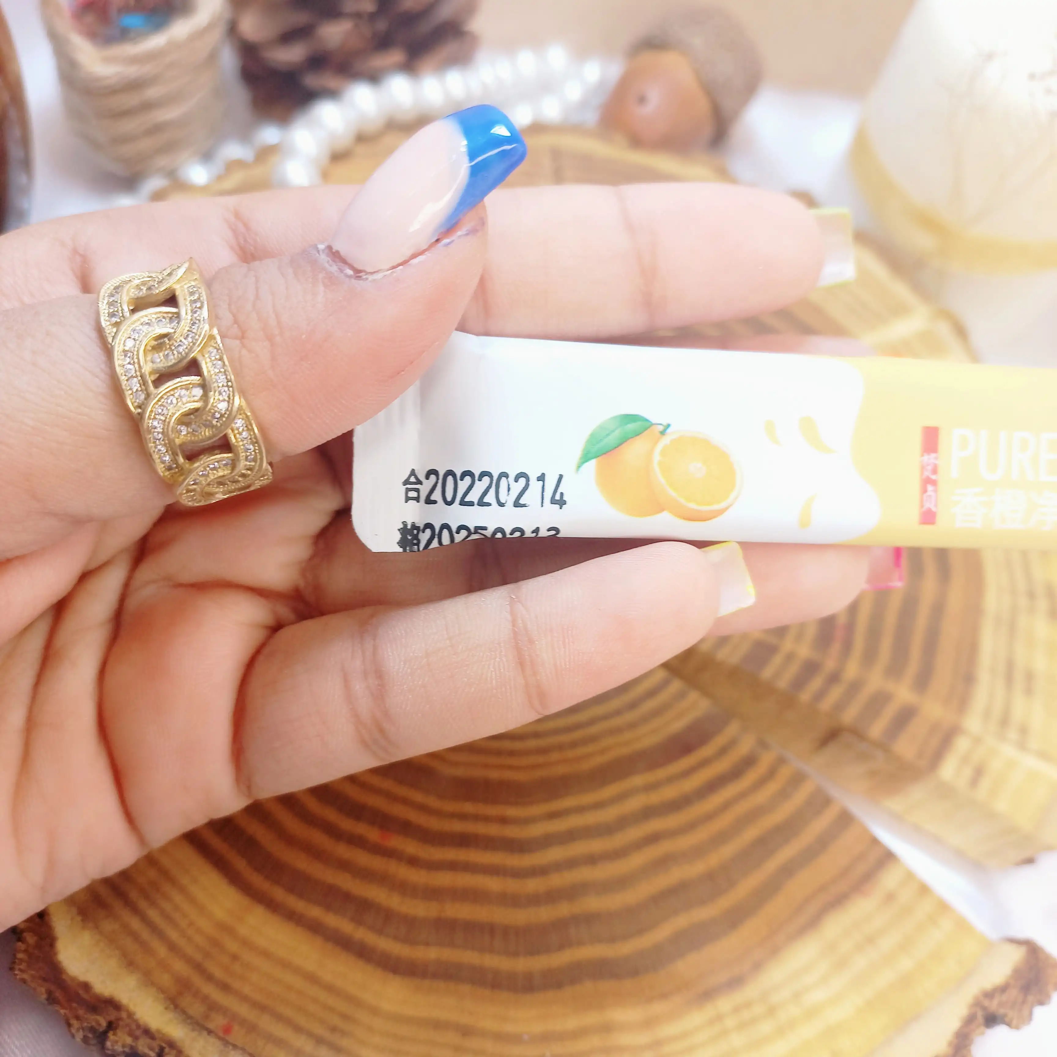 دهانشویه تمیز کننده رایحه پرتقال VEZE