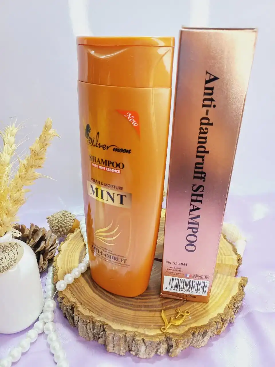 شامپو ضد شوره نعنا برند سیلور مون Silver Moon Anti-Dandruff کد SL4041