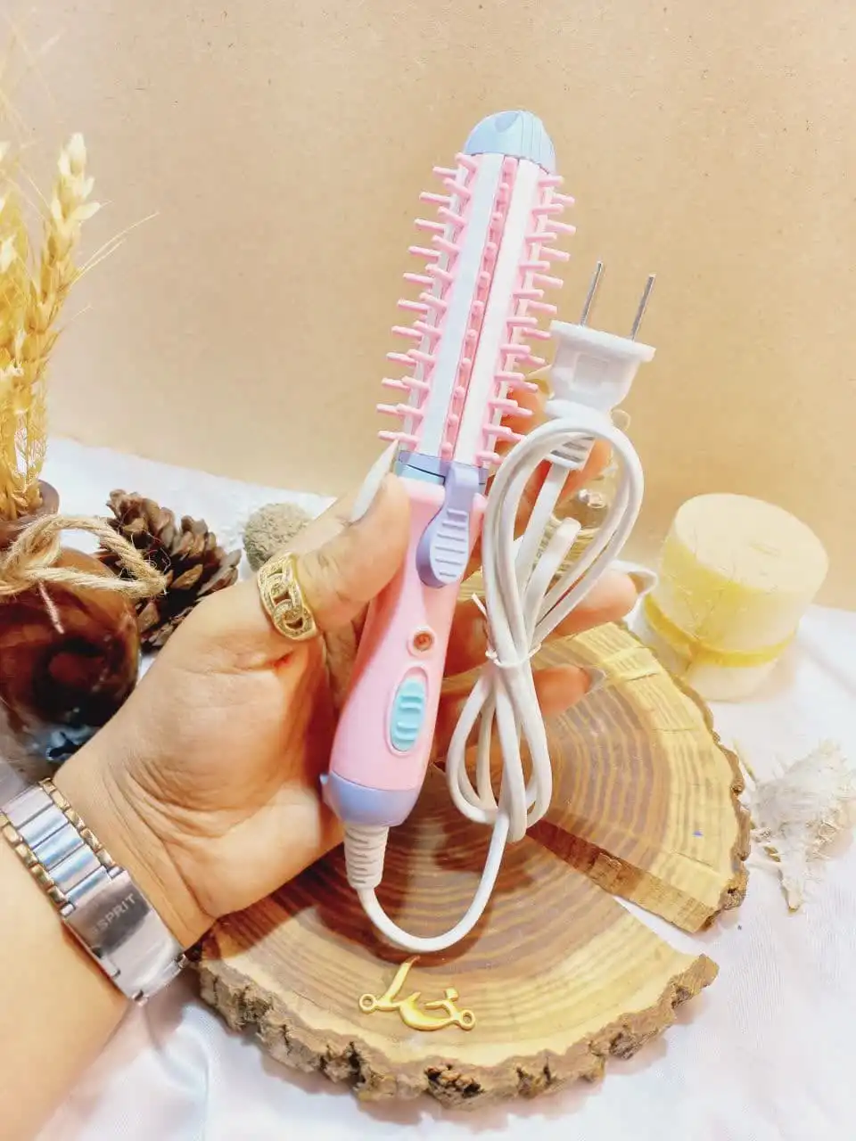 اتو مو و بابلیس و برس حرارتی سه کاره مسافرتی Mermaid