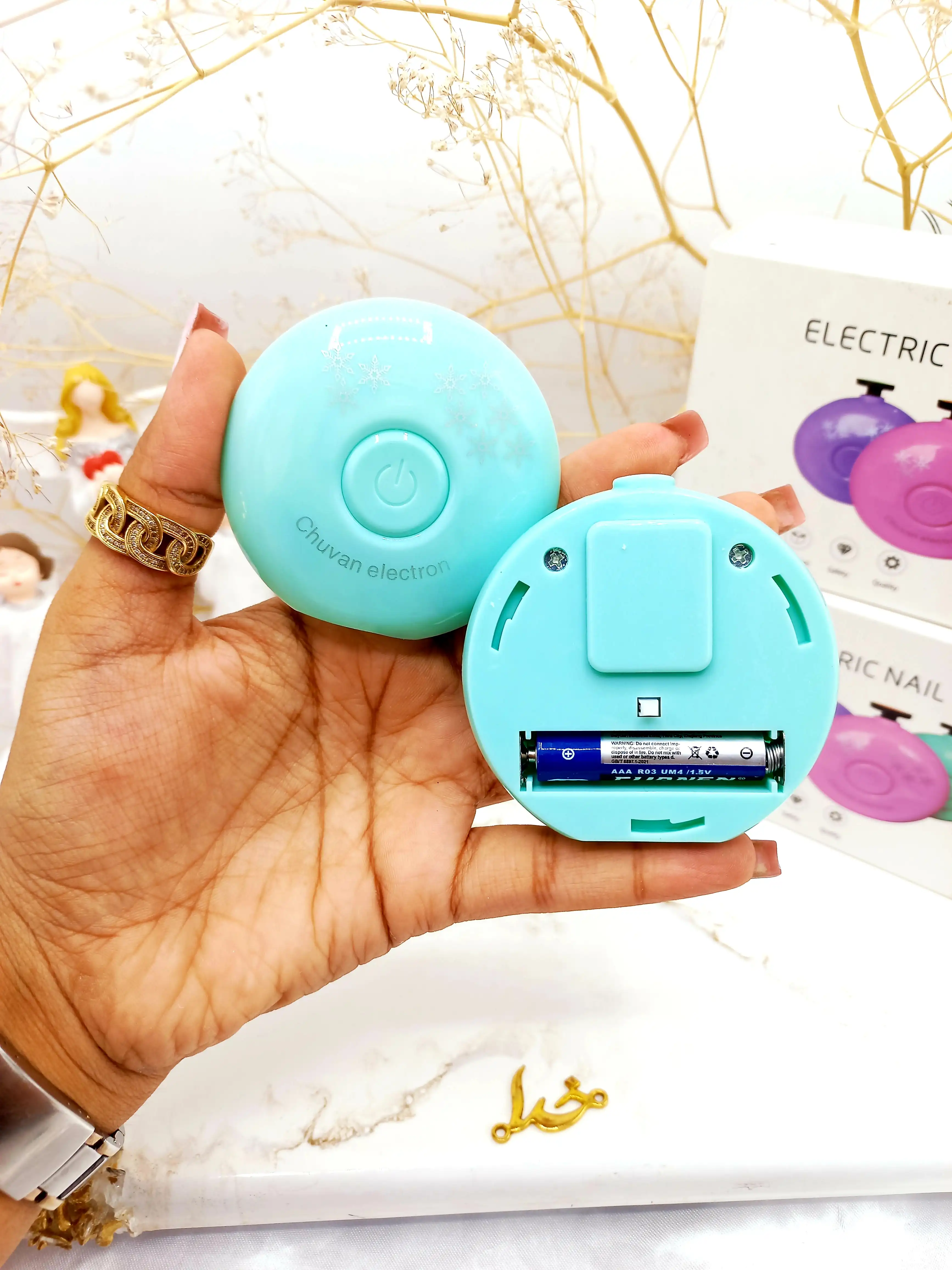 ناخن تراش برقی جدید (مرتب کردن ناخن)