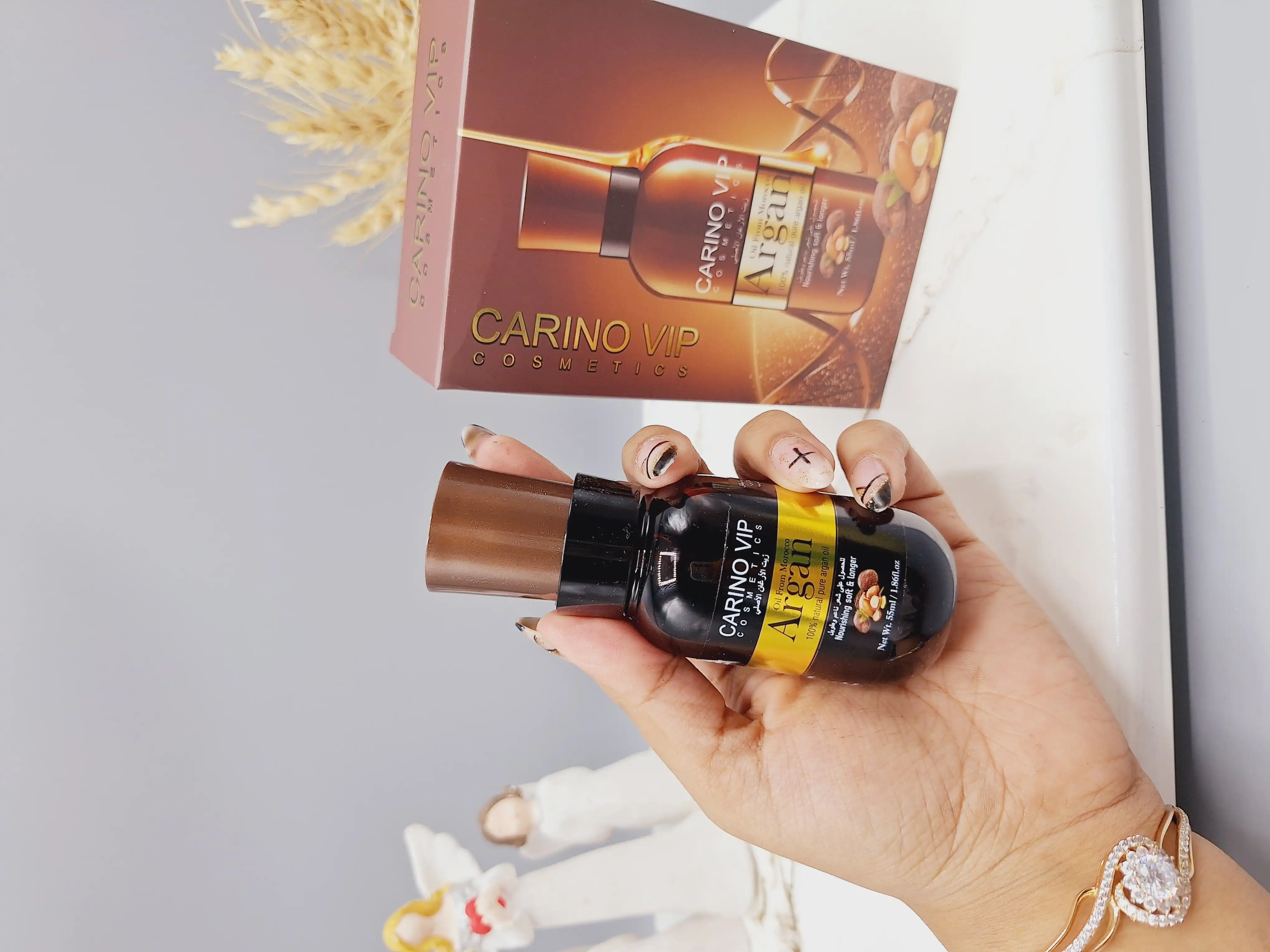 روغن آرگان کارینو وی آی پی CARINO VIP Argan oil حجم 55 میلی لیتر کد 2014