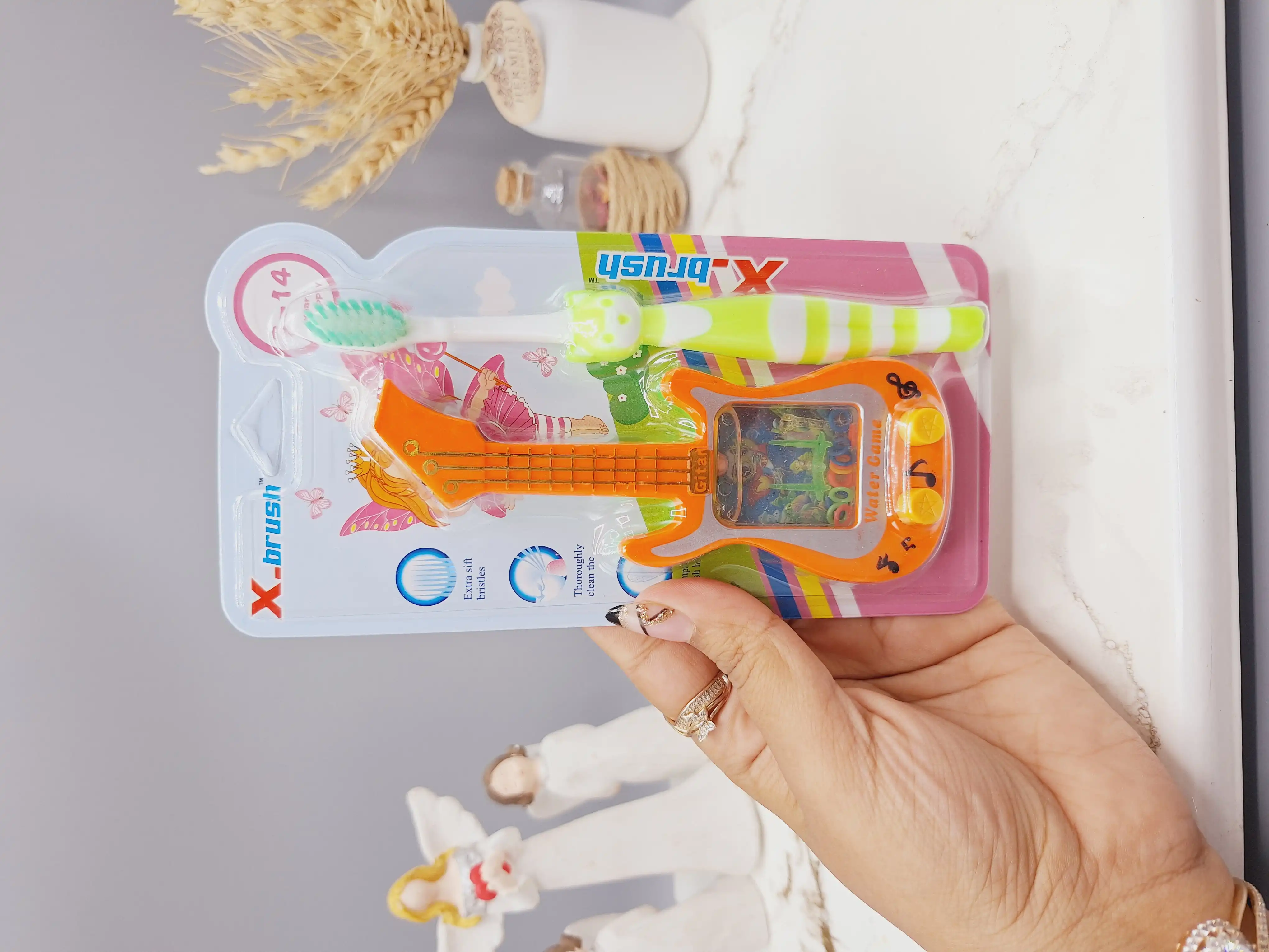 مسواک کودک مستر اورال با برس نرم به همراه گیتار فانتزی