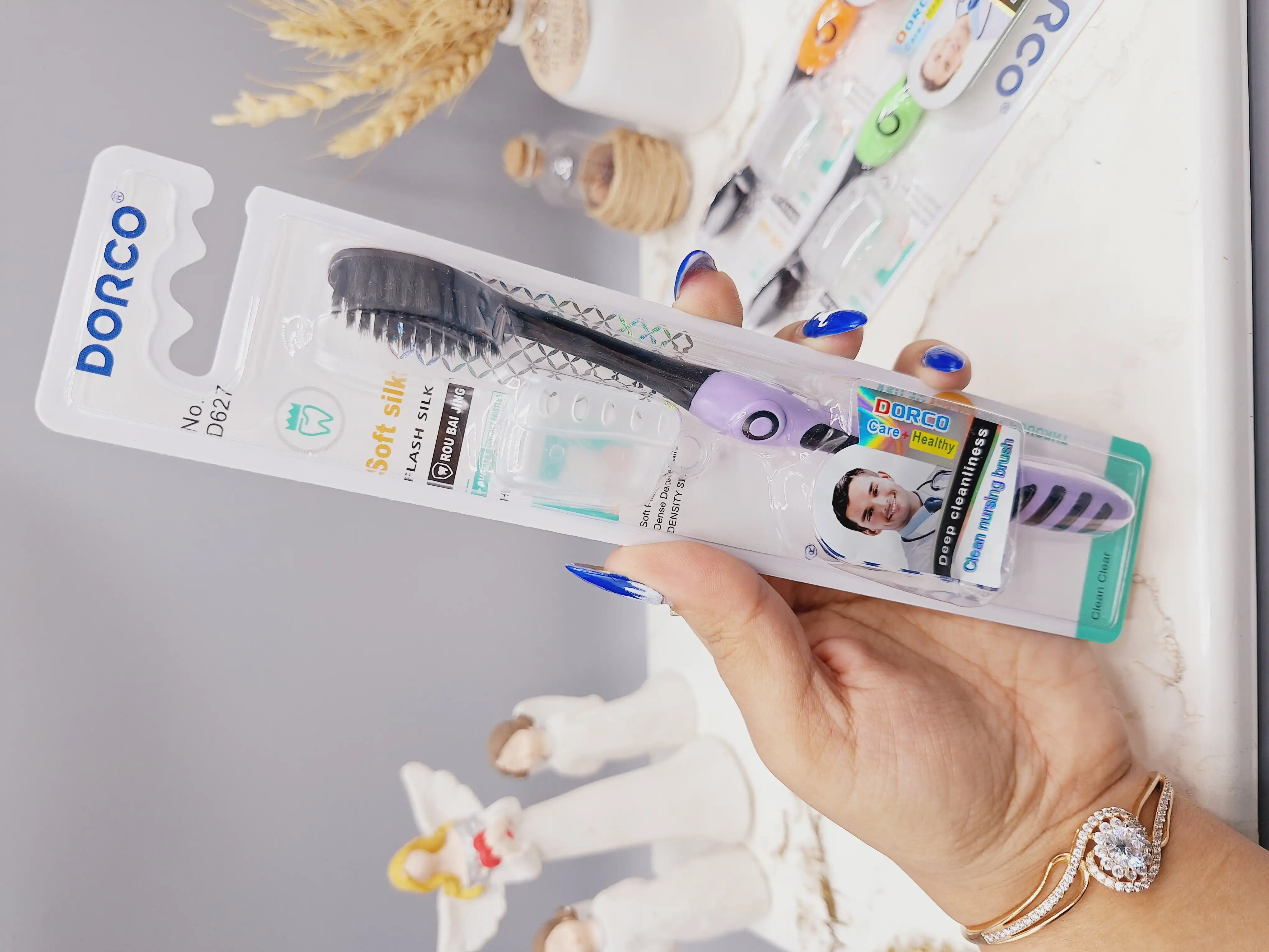 مسواک اورجینال DORDO مدل سافت سیلک کد 627