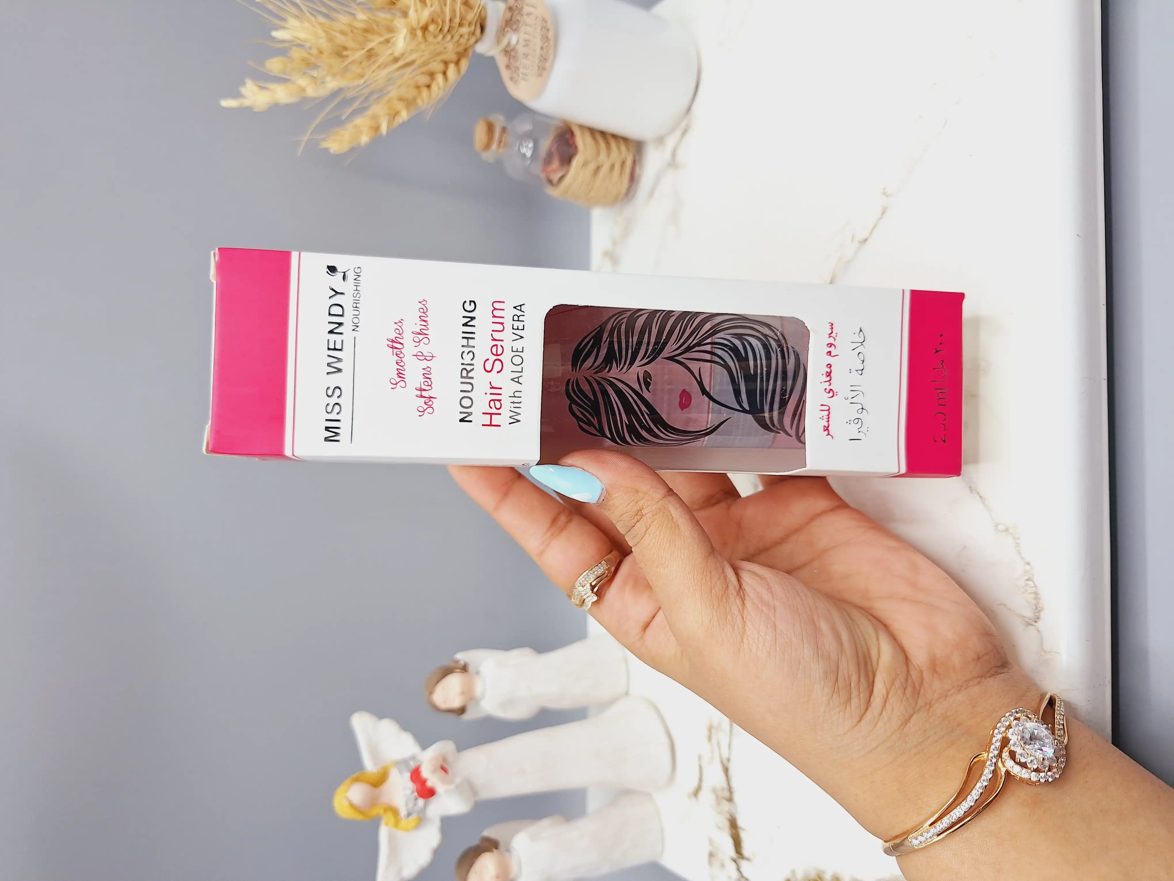 سرم موی ابریشم ساز برند میس وندی کد 117