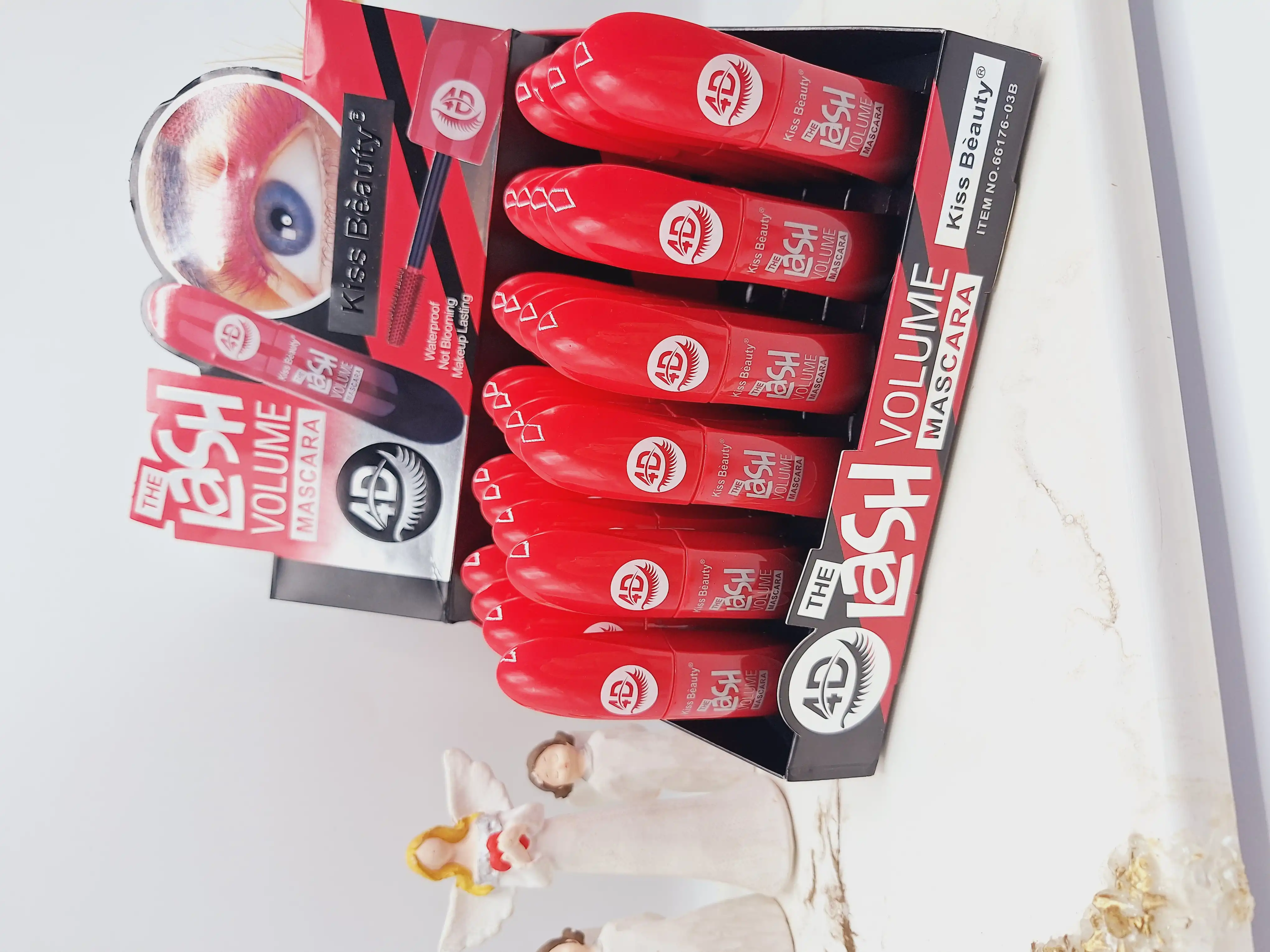 ریمل رنگ صورتی برند کیس بیوتی بلند کننده و ضد آب کد NO.66176-038