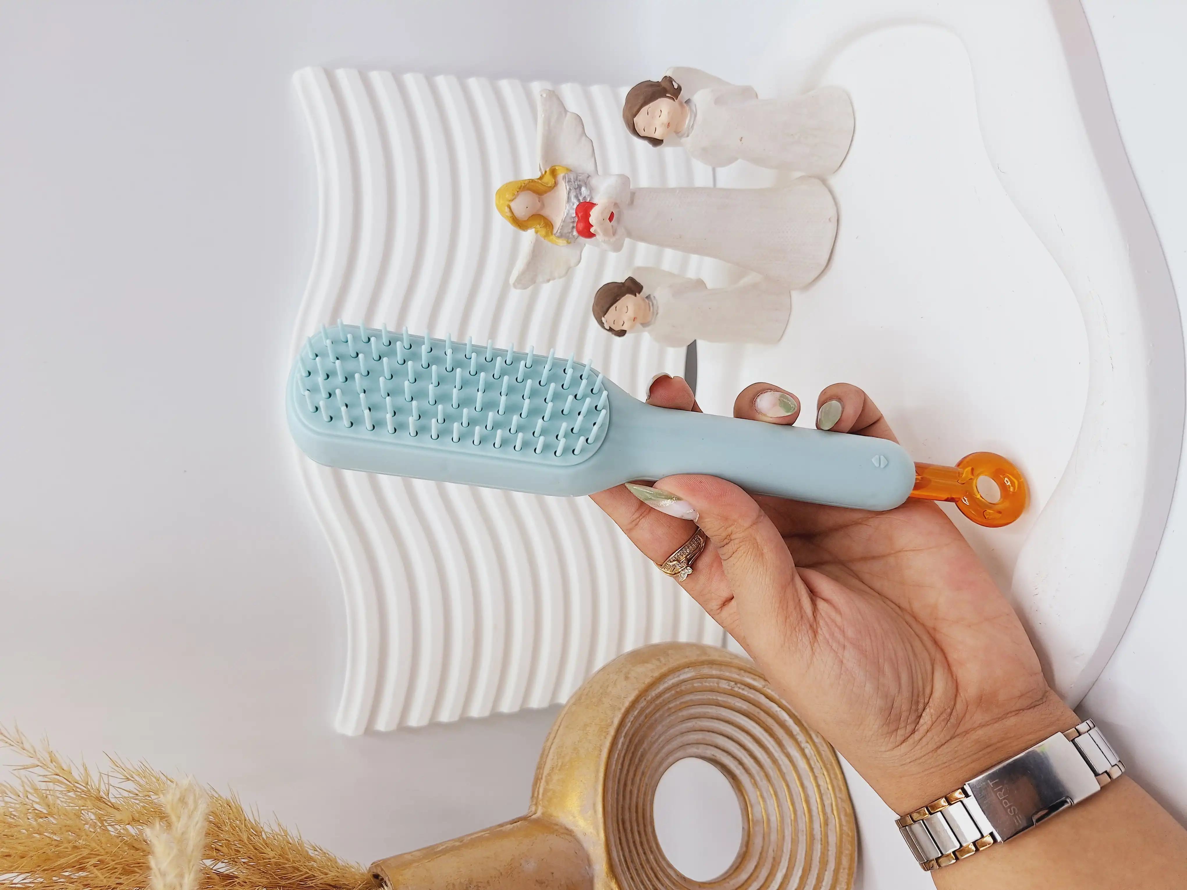 برس مو جادویی ترند آنتی باکتریال مدل اهرم دار