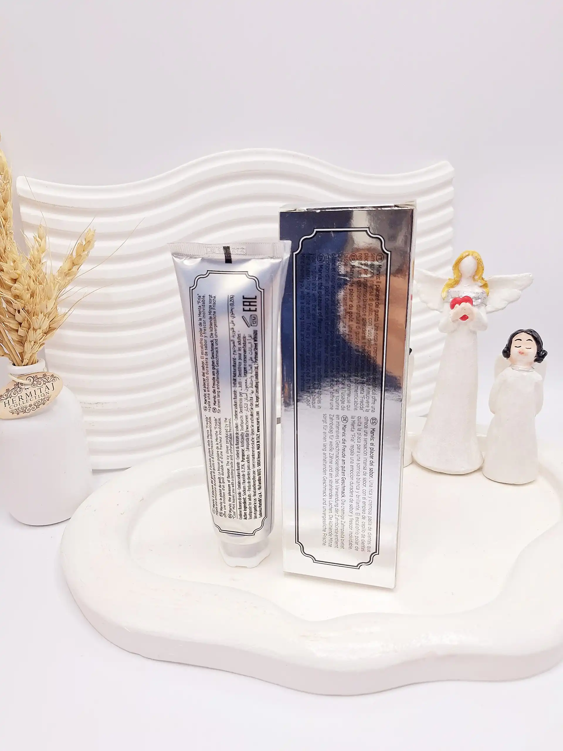 خمیر دندان سفید کننده مارویس MARVIS مستر کپی کد 1718 (کارتن طوسی کیفیت بی نظیر)