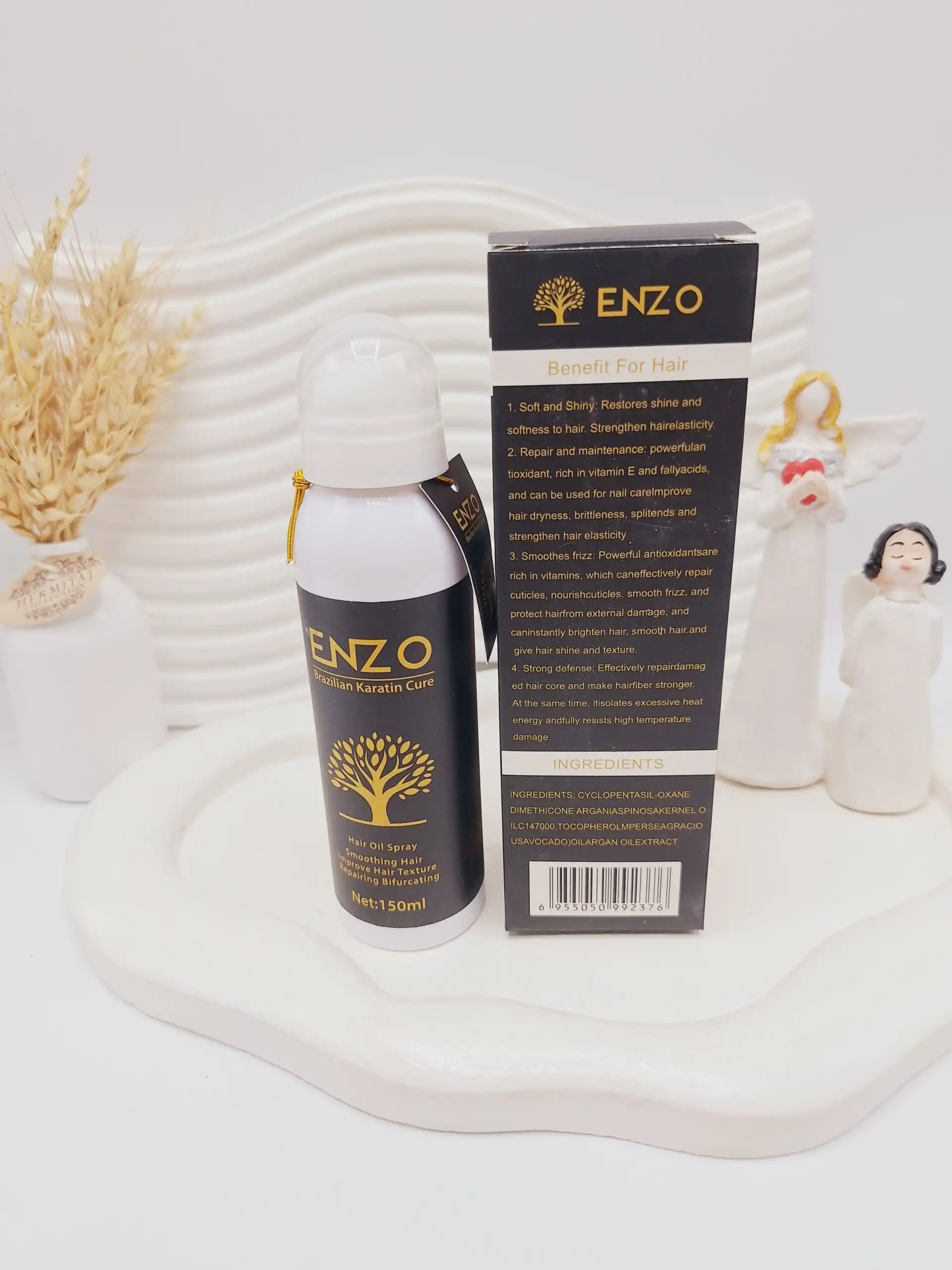 اسپری دو فاز مو برند انزو حجم 150 میل کد 2376