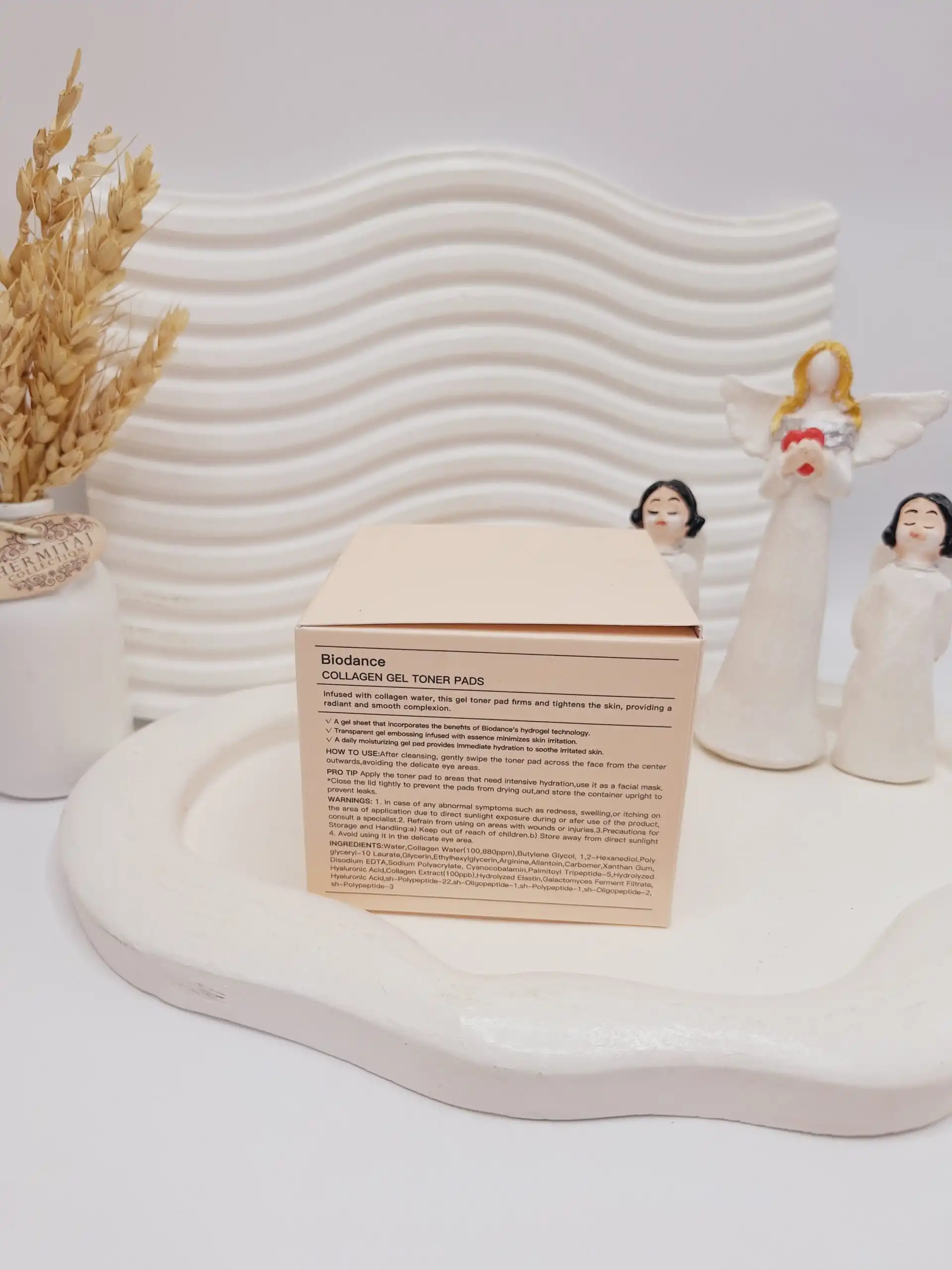 ژل تونر پد بایودنس 60 عددی مدل کلاژن کد 1190