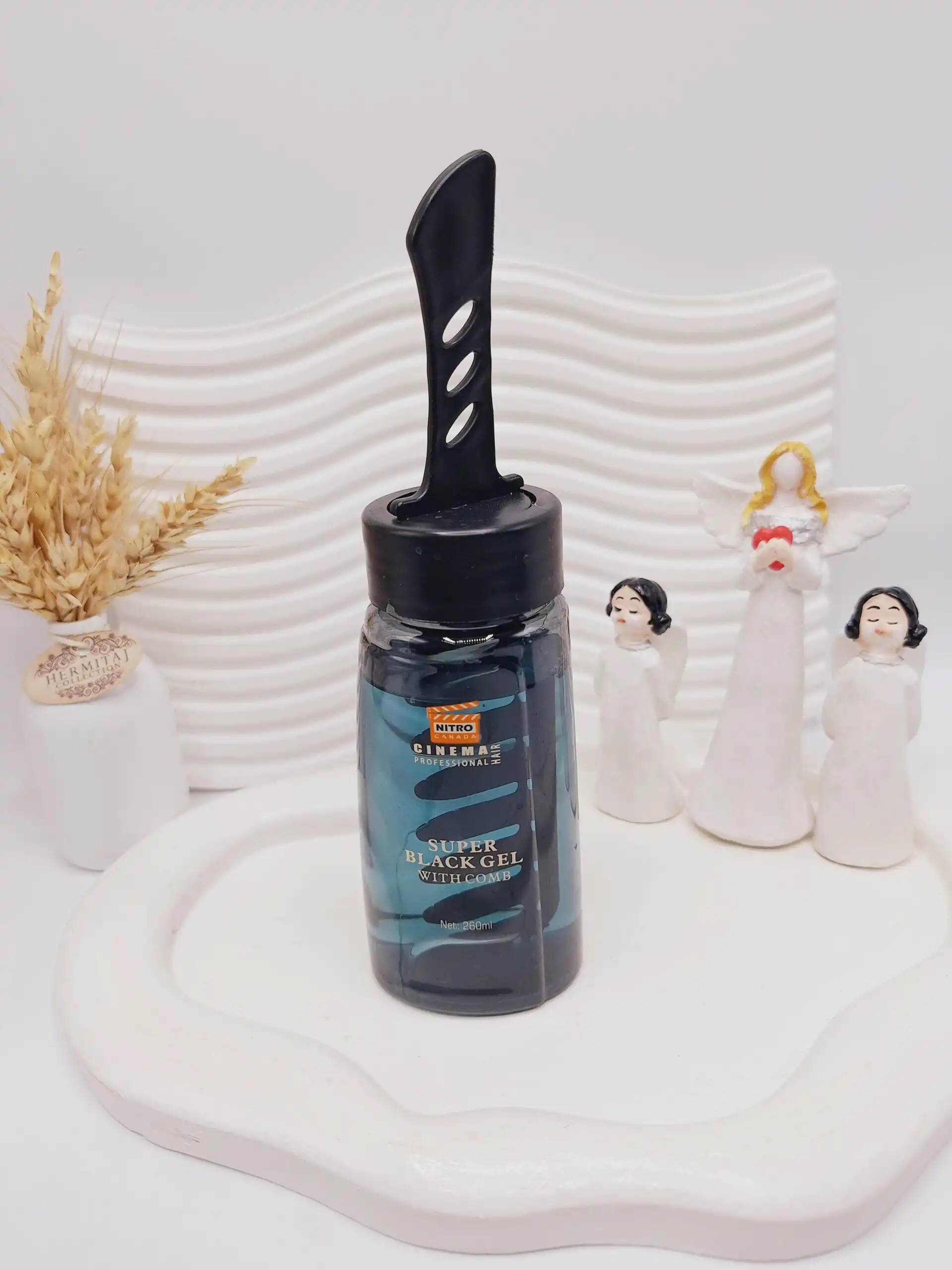 ژل شانه دار مو حرفه ای نیترو (بدون کارتن) کد 2538