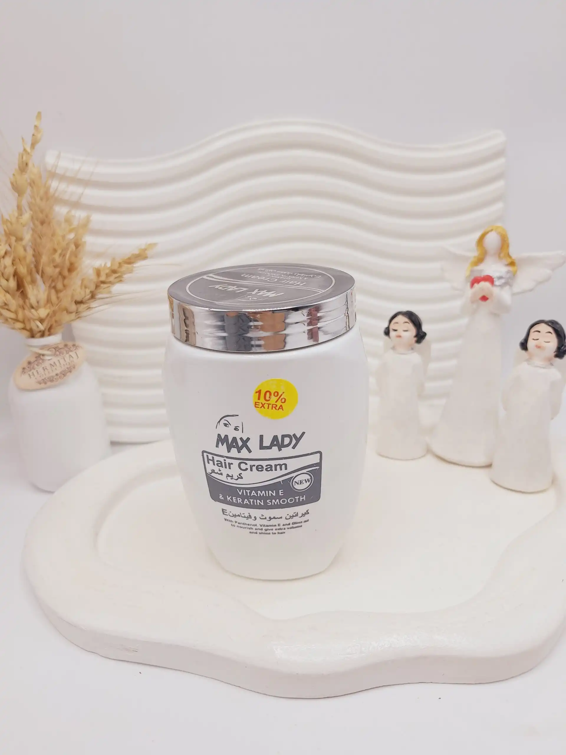 کرم مو نرم کننده و صاف کننده MAX LADY 100 درصد اورجینال کد 3548