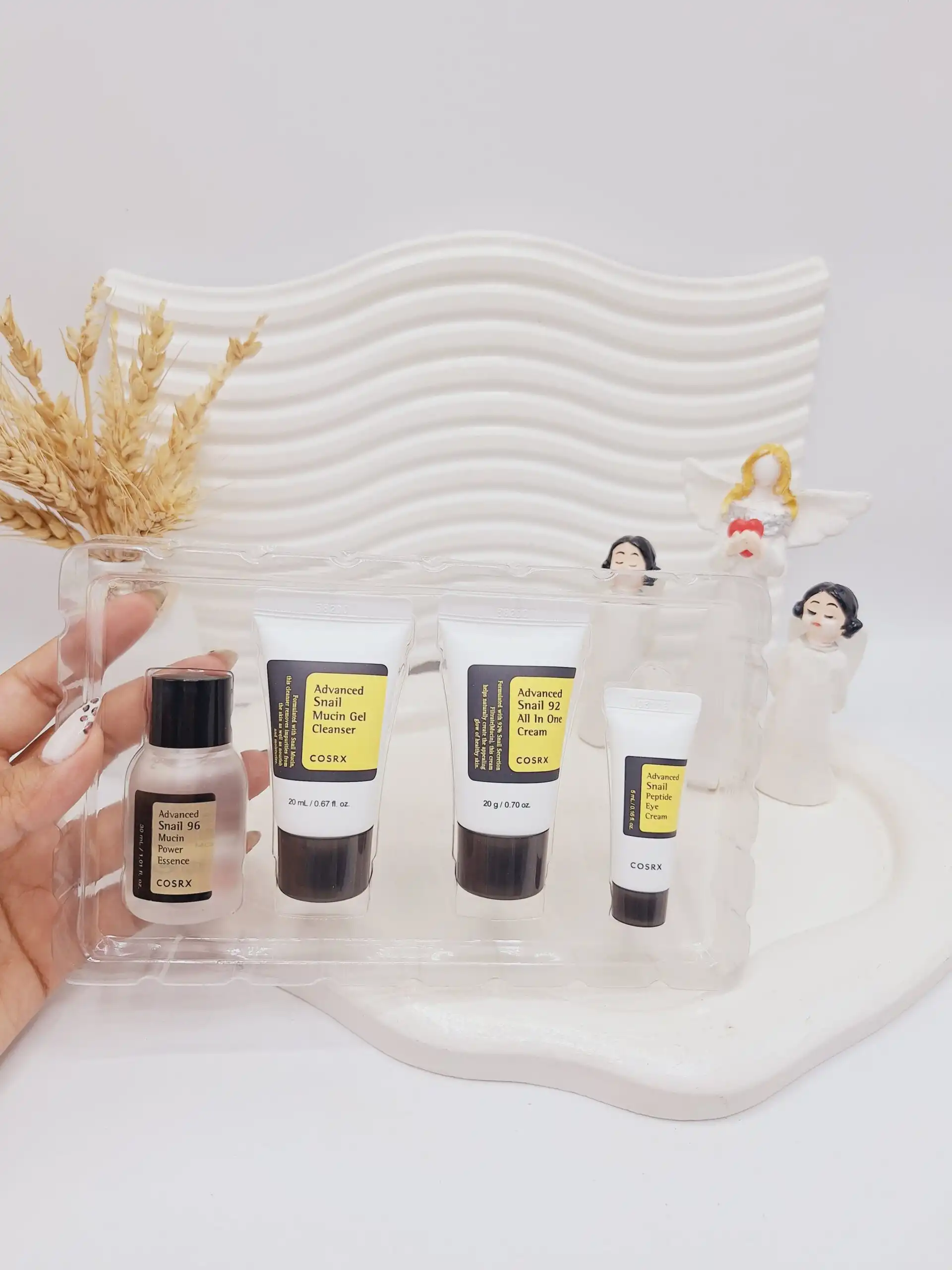 کیت ترمیم کننده پوست 4 مرحله ای حلزون کوزارکس 2800