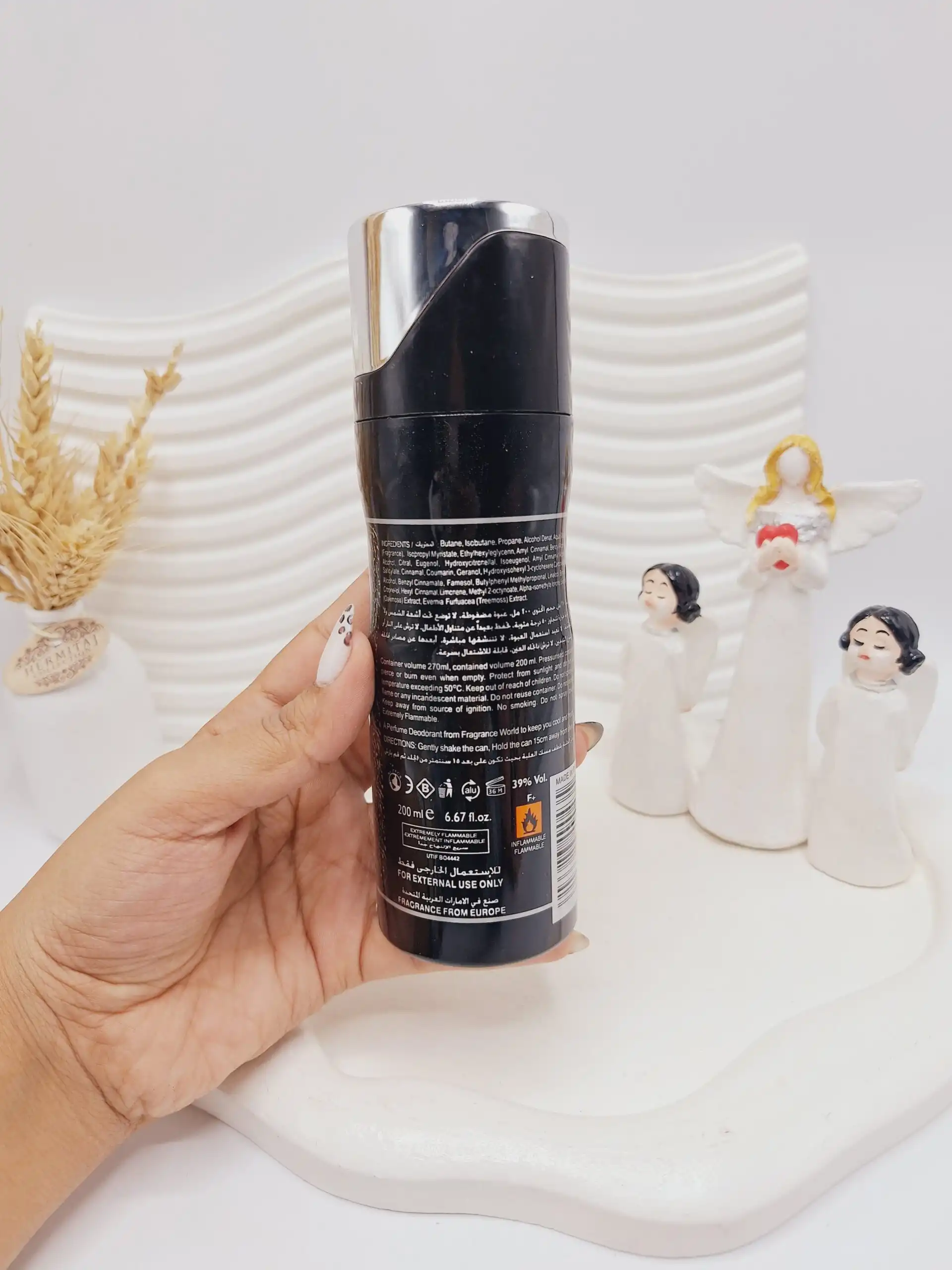 اسپری خوشبو کننده بدن MOGIE NAIPE حجم 200 میل کد 0435