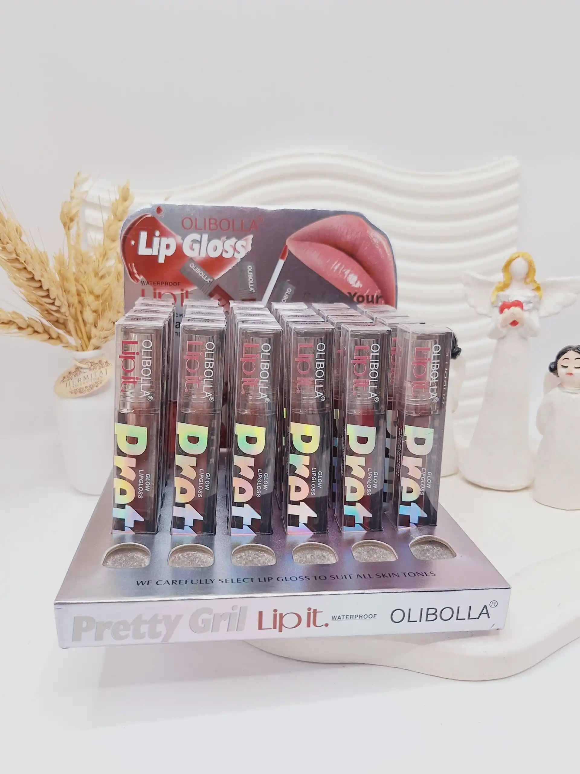 لیپ گلاس خیس برند oLibolla کد 174