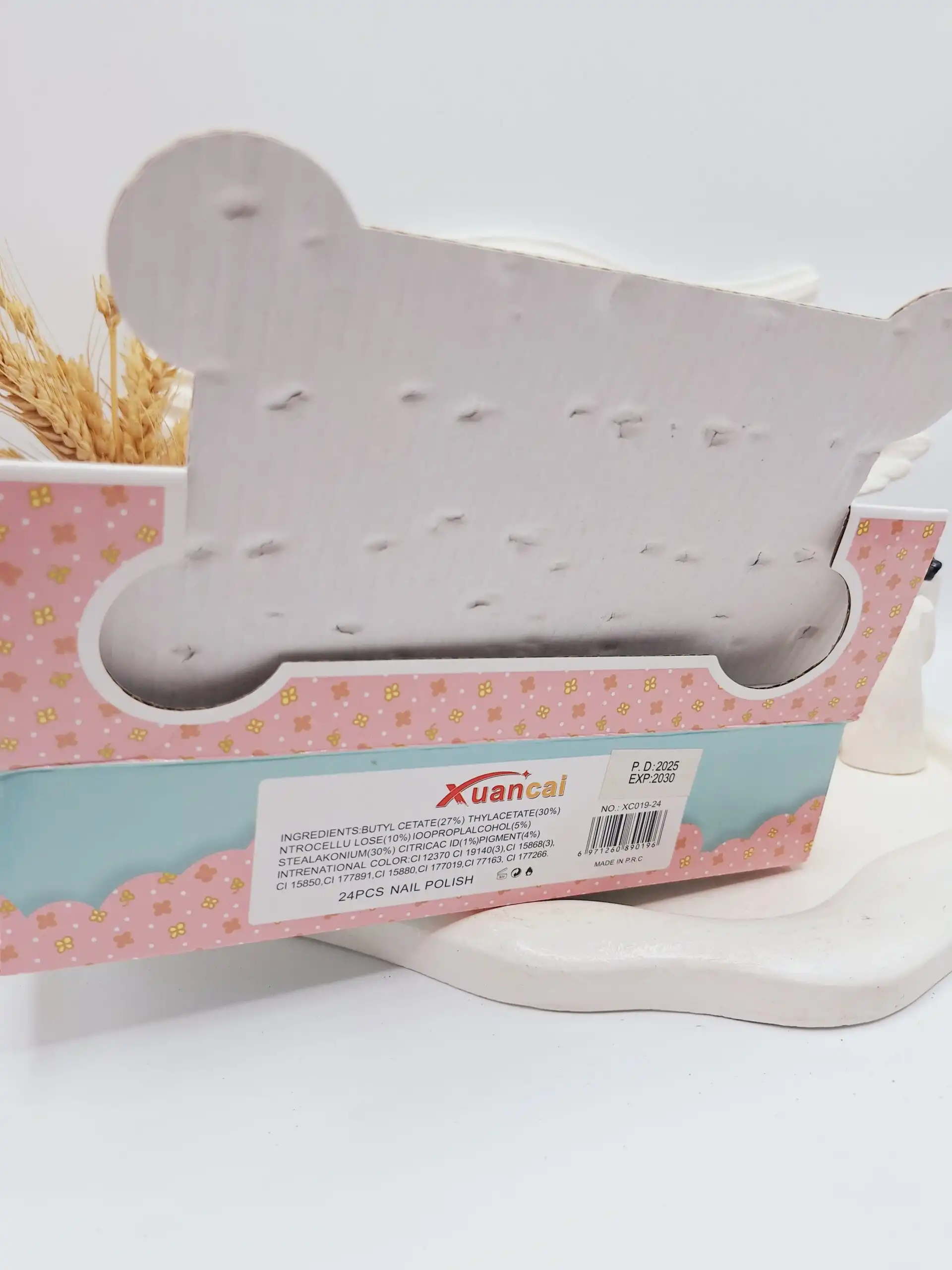 لاک ناخن بچگانه سایز کوچک طرح حیوانات کیوت Kuancai کد XC019-24