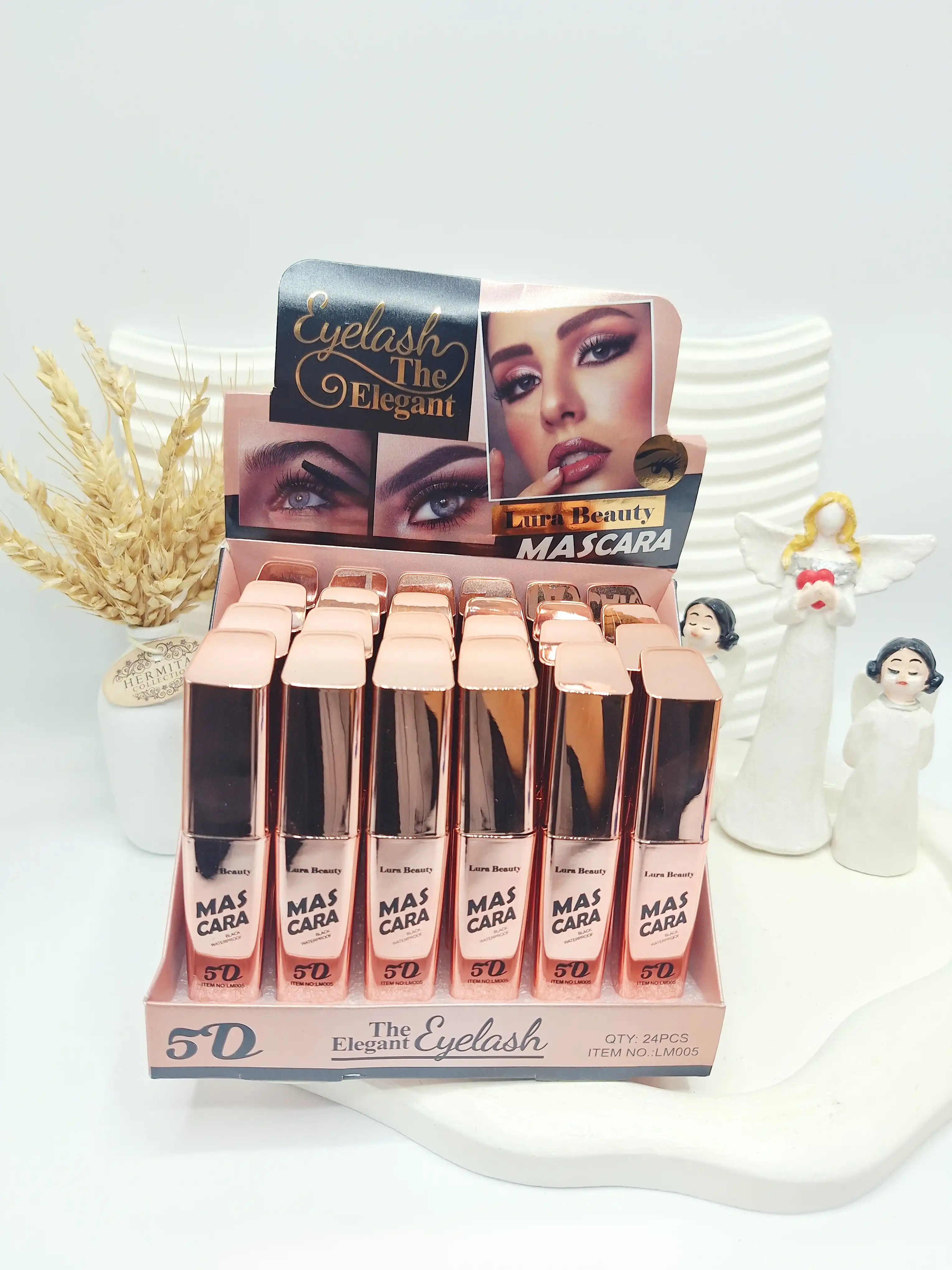 ریمل ژله ای حجم دهنده ماسکارا لارا بیوتی کد 005