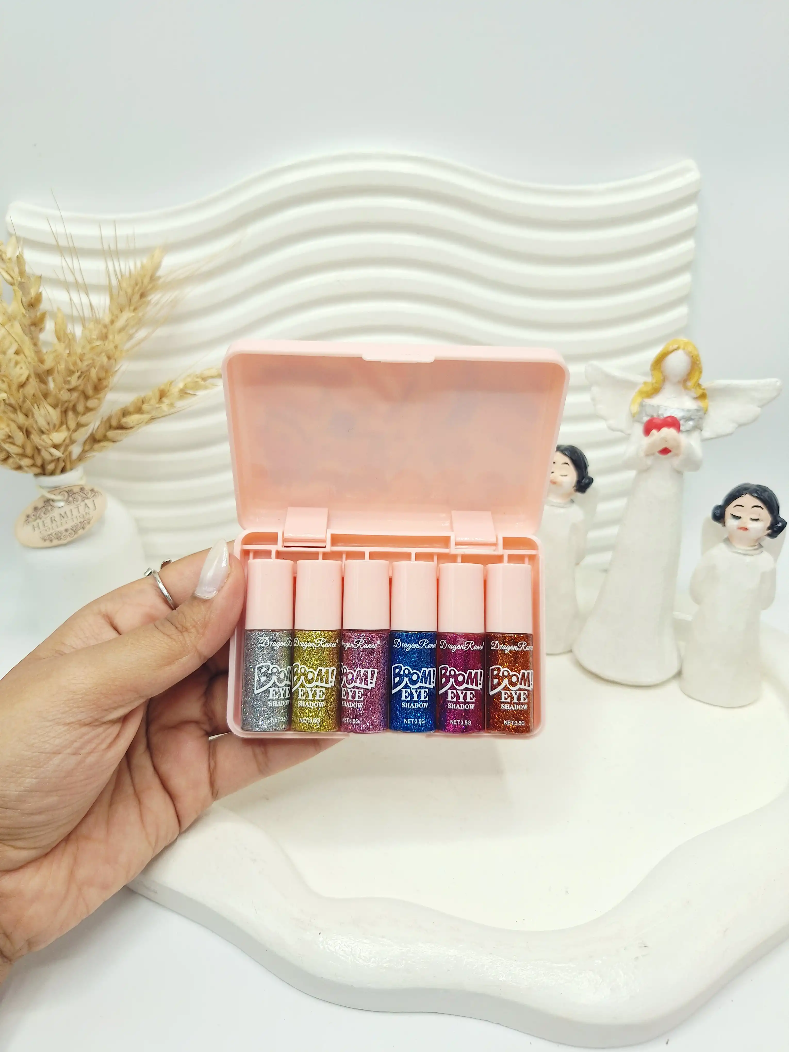 پک سایه چشم گلیتری برند دراگون رانی dragon ranee کد 7848