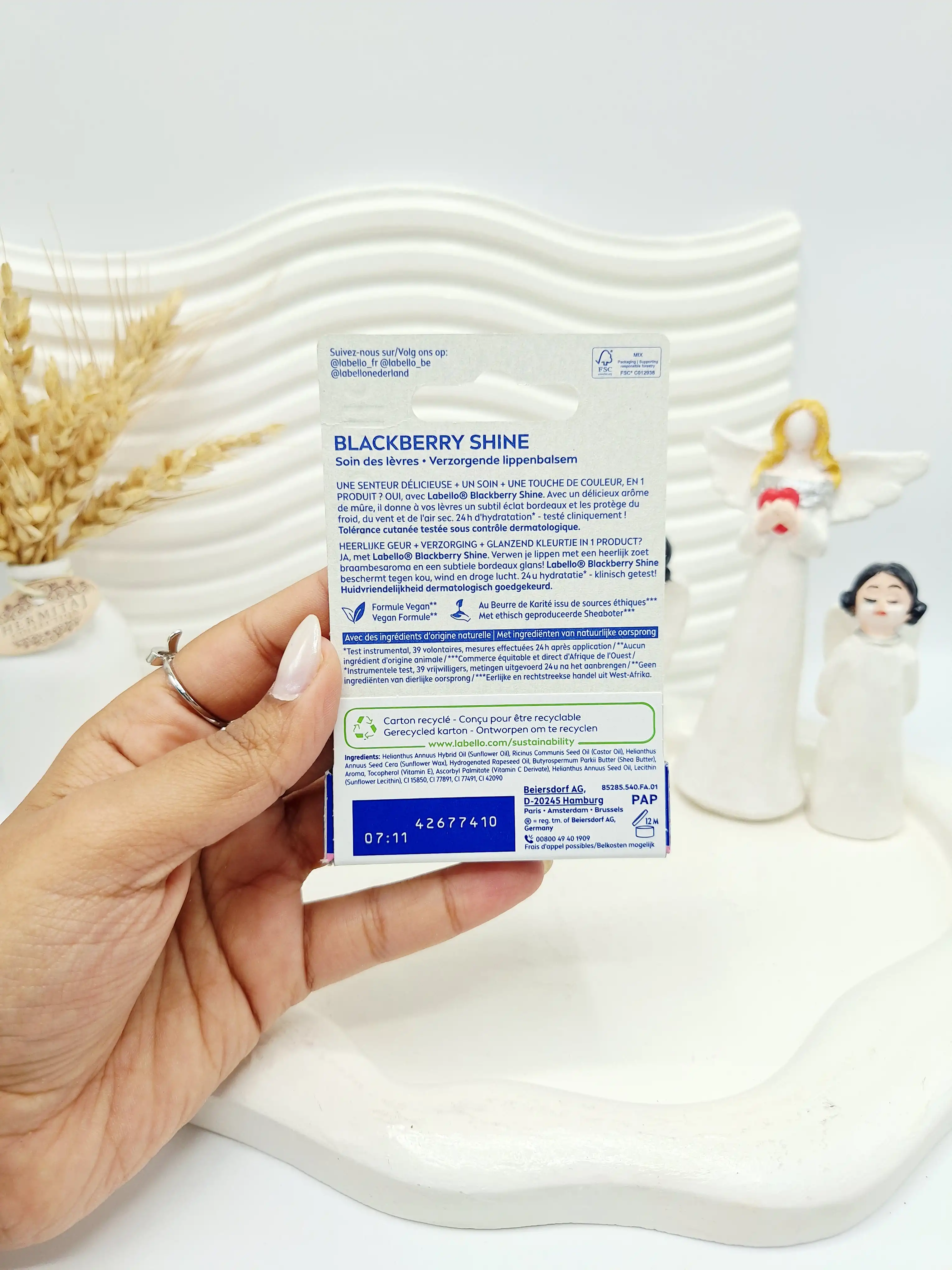 بالم لب برند لابلو شاتوت 24 ساعته آبرسان اورجینال اصل آلمان کد 7495