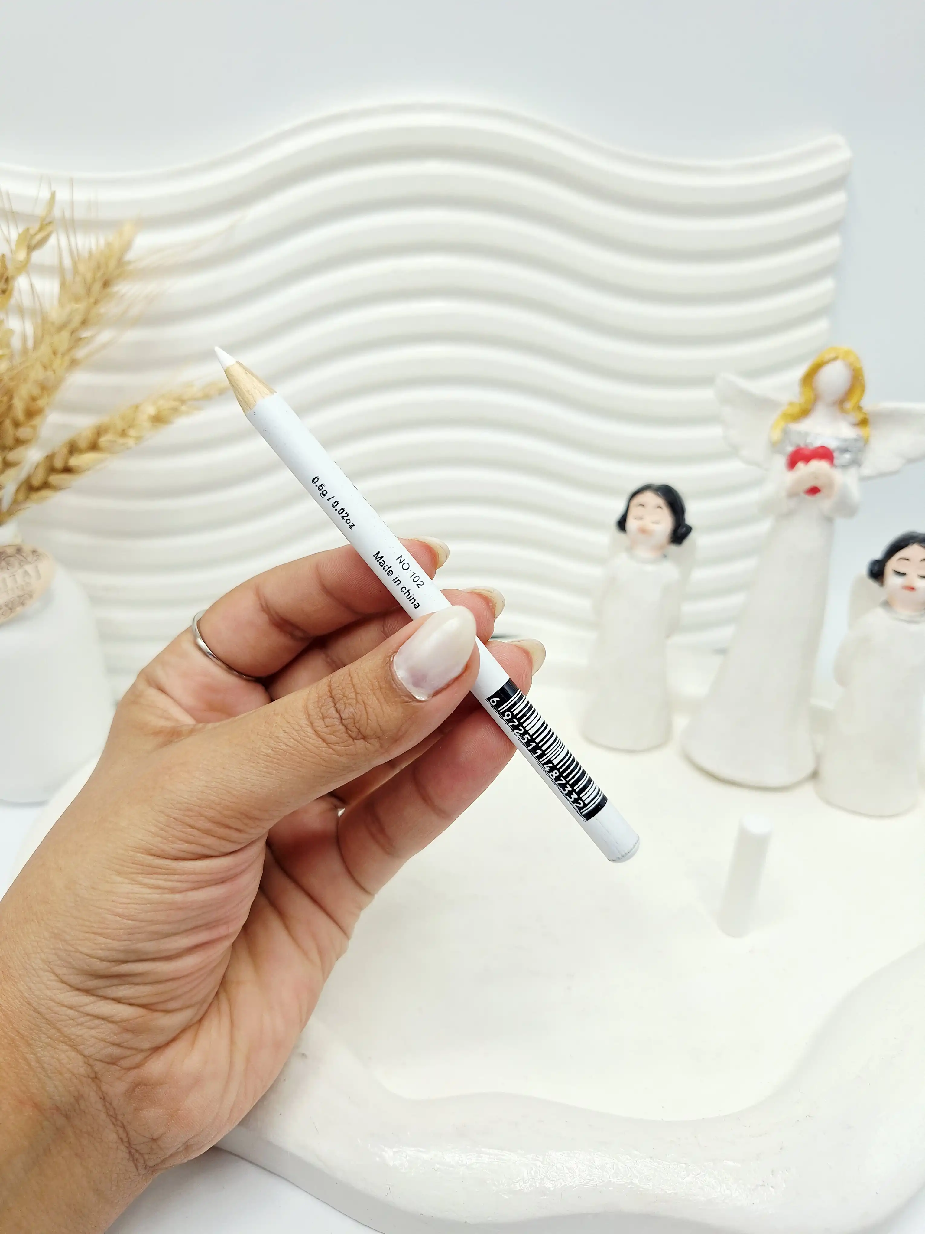 مداد چشم نرم سفید شیگلم SHAGIEM کد NO102