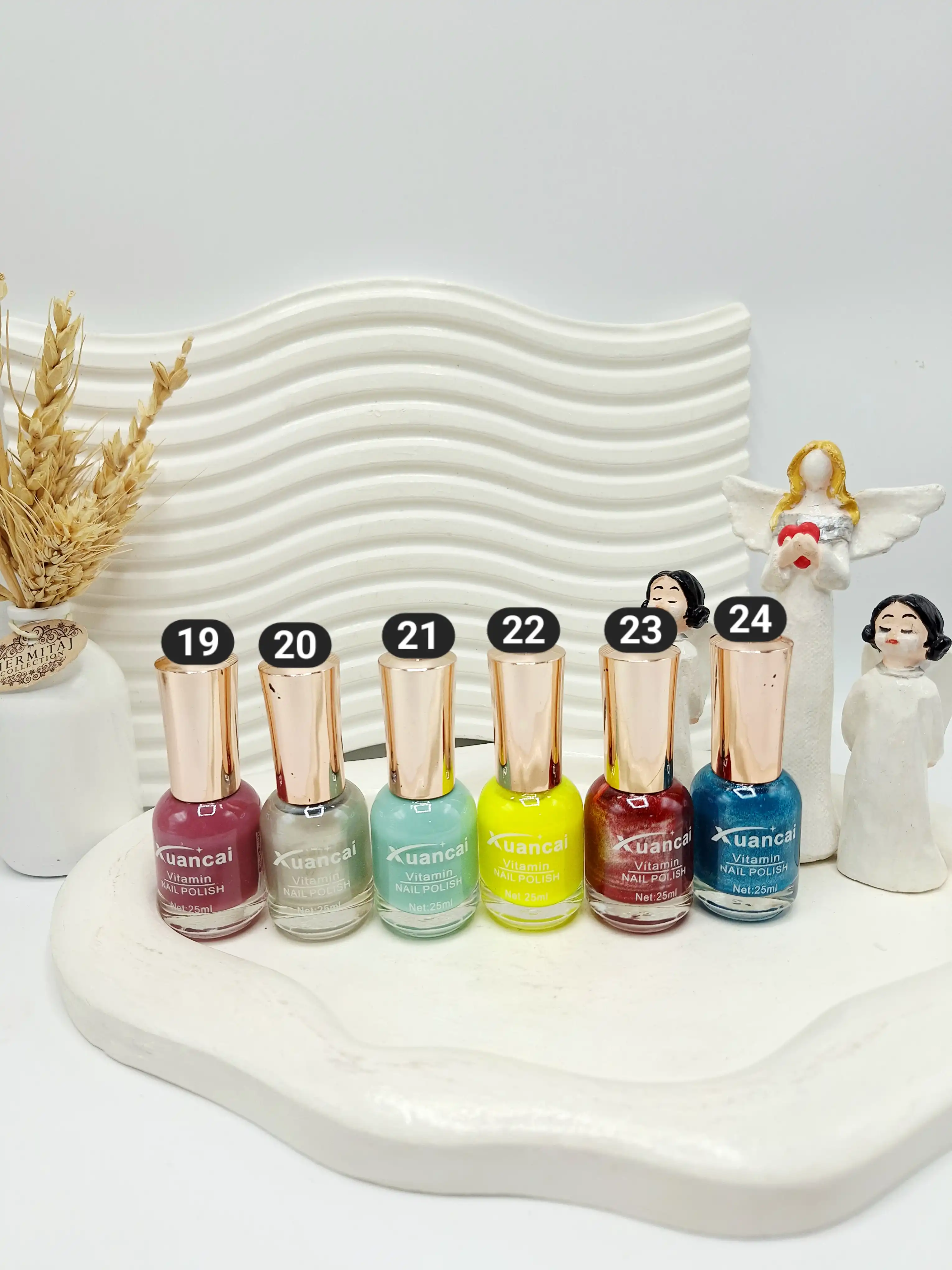 لاک ناخن ساده برند Xuancai کد 0035