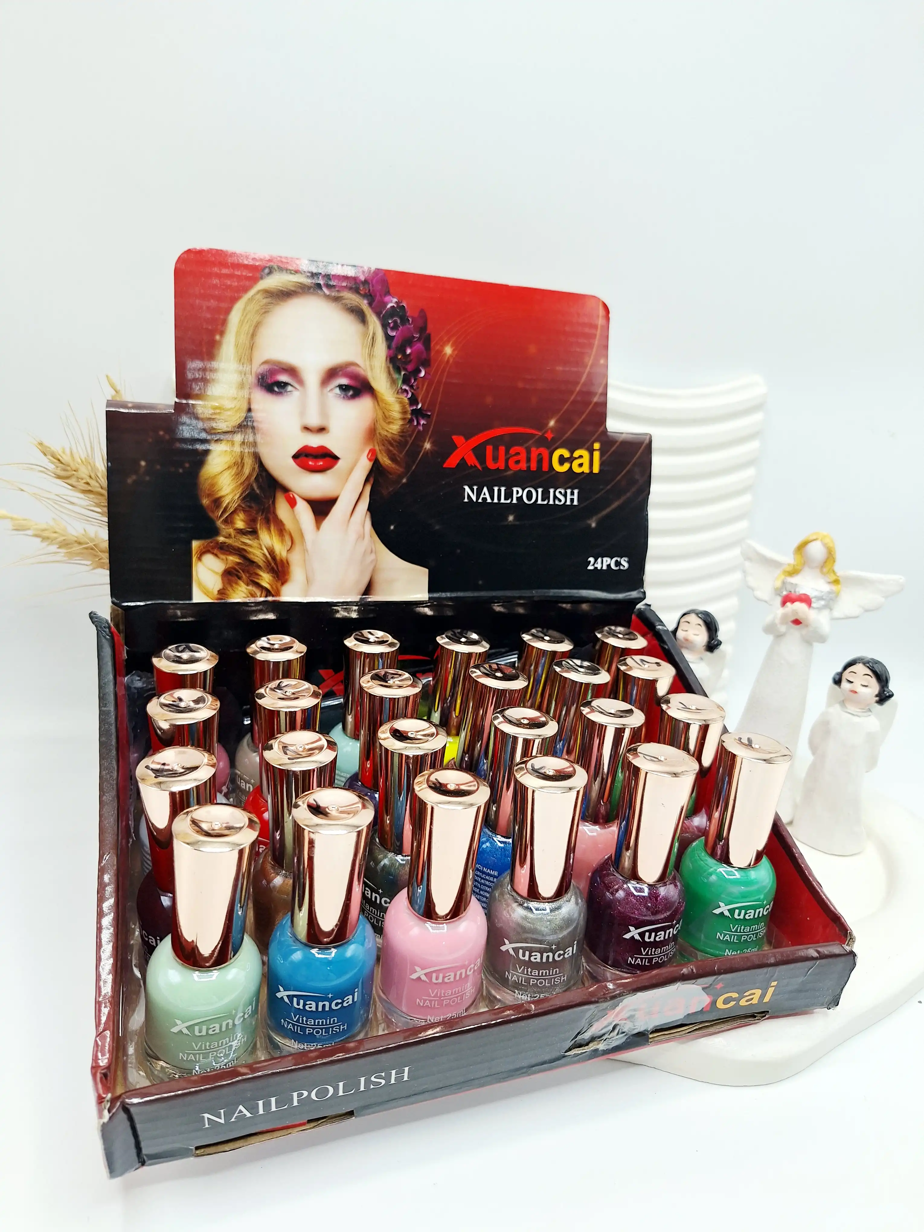 لاک ناخن ساده برند Xuancai کد 0035