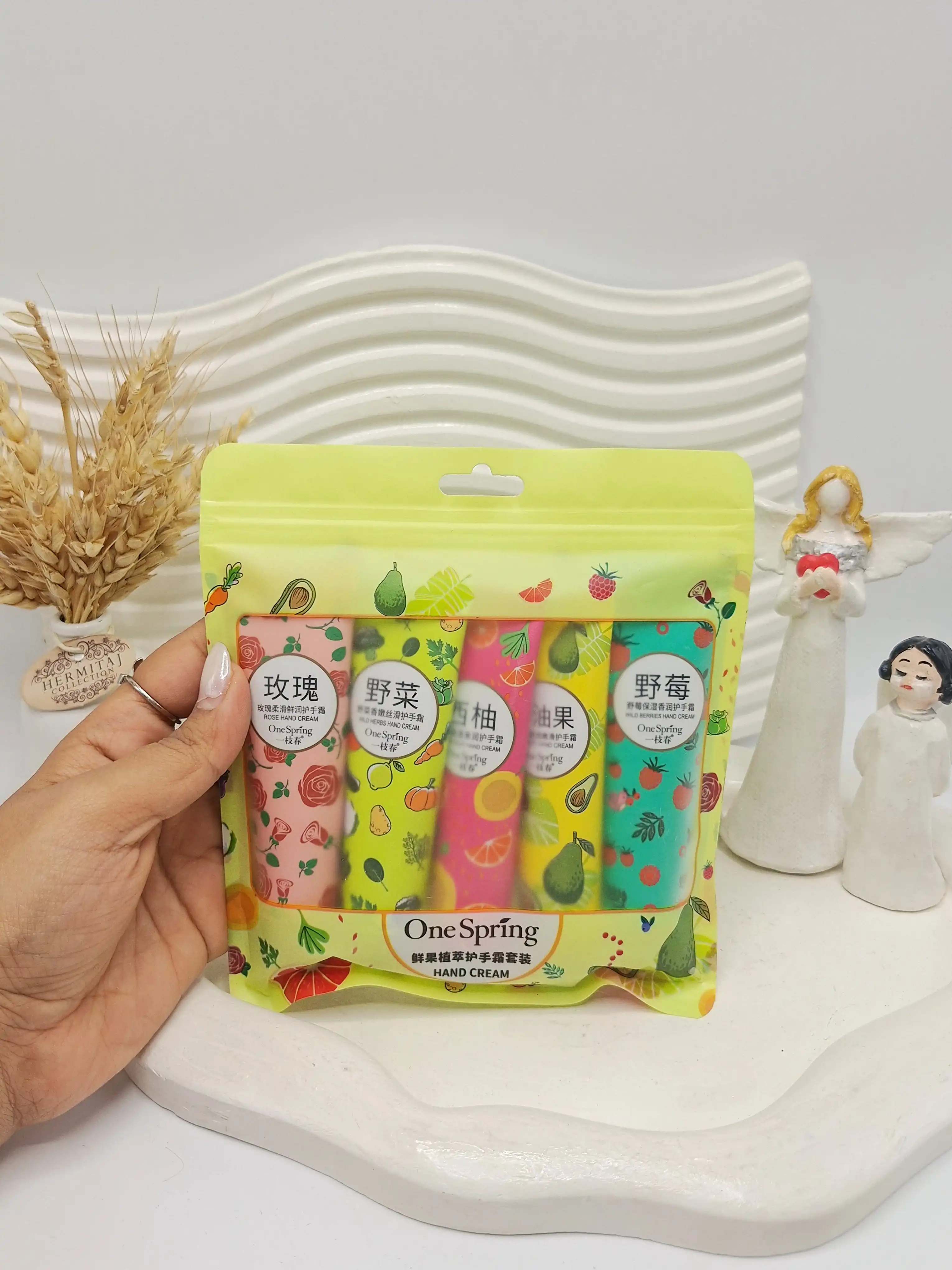 پک 5 تایی کرم دست وان اسپرینگ ONE SPRING کد 1370