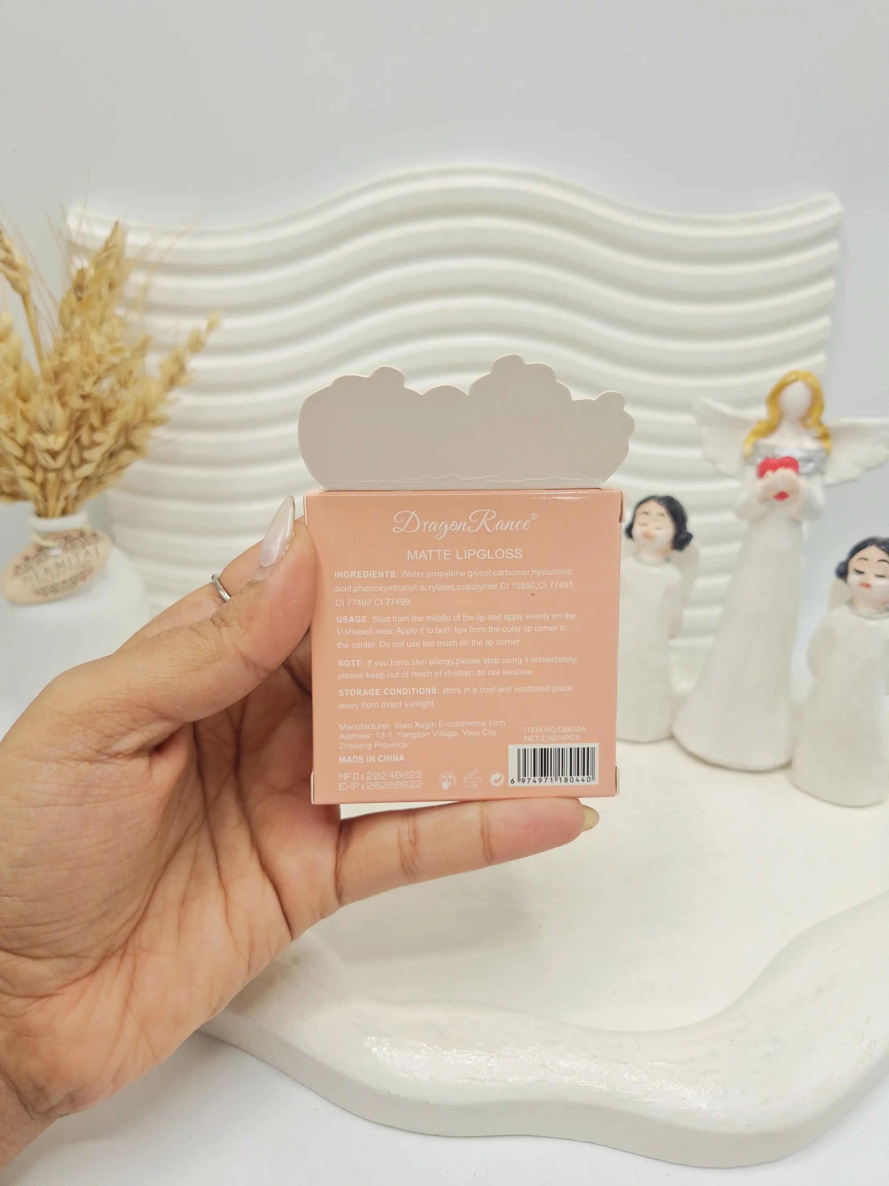 پک رژ لب 4 عددی توت فرنگی دراگون رانی کد 0440